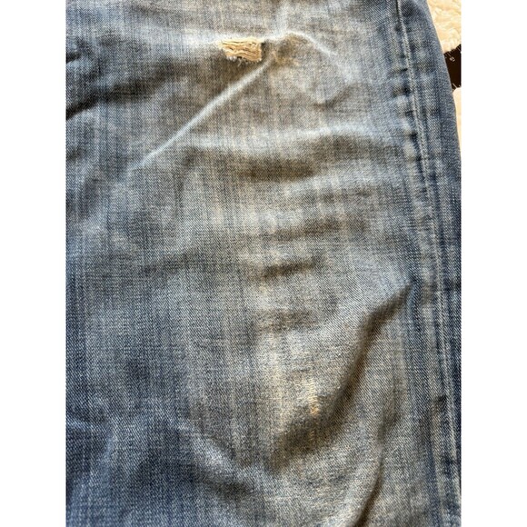 Vintage LUCKY BRAND 221 Original Straight Men’s Jean Denim 38x30 Made In LA Blue - Picture 3 of 16